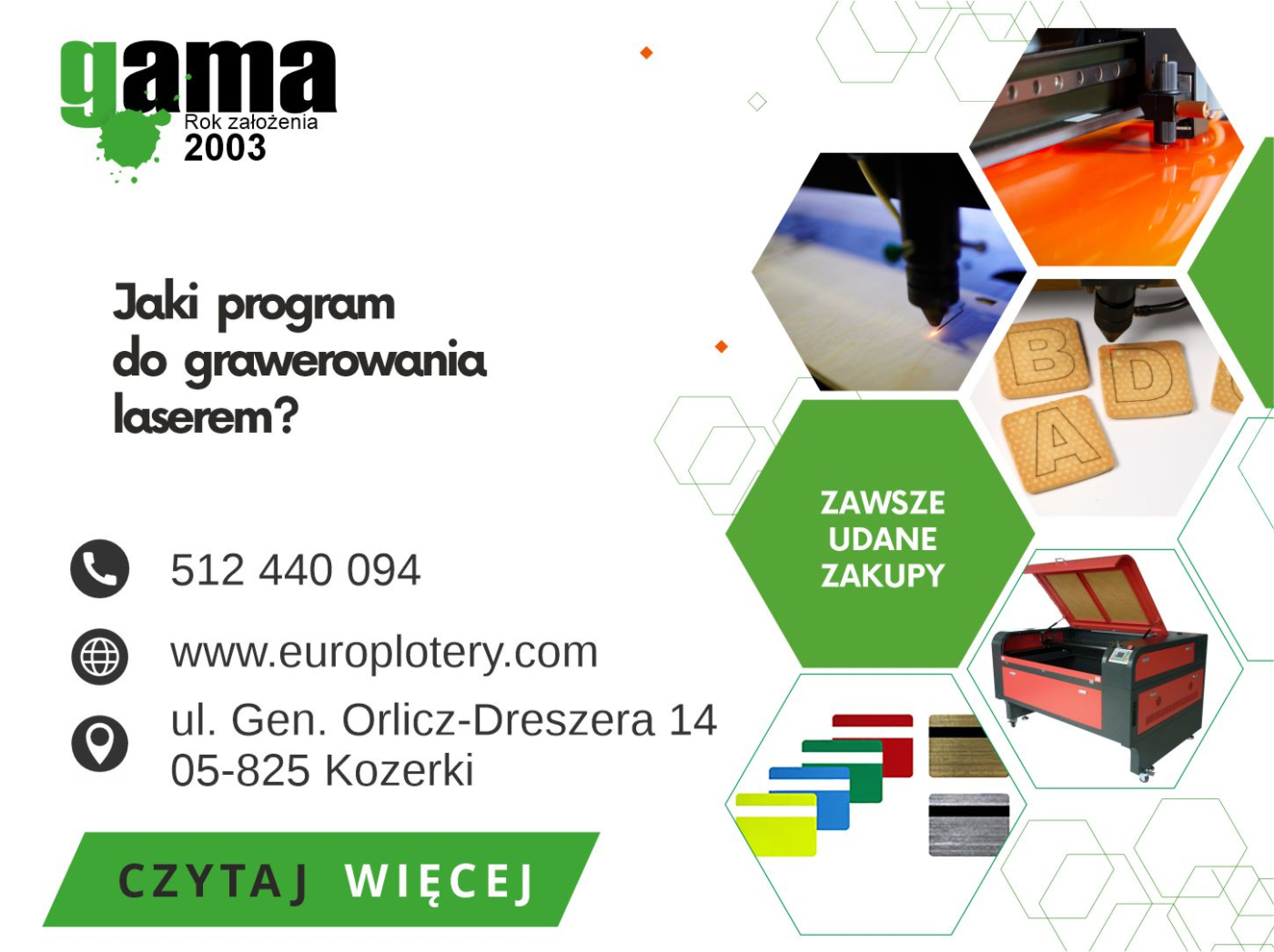Jaki program do grawerowania laserem?
